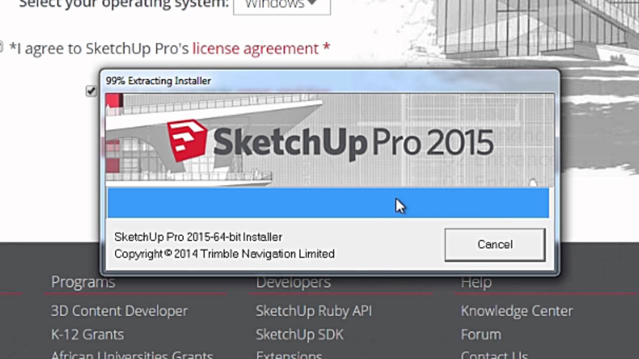 free sketchup pro 2015 download
